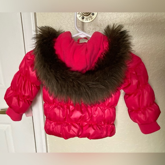 Baby Gap  fur hooded Puffer Jacket - Picture 1 of 7